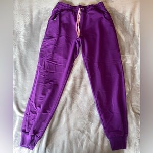 Figs high waisted scrub pants